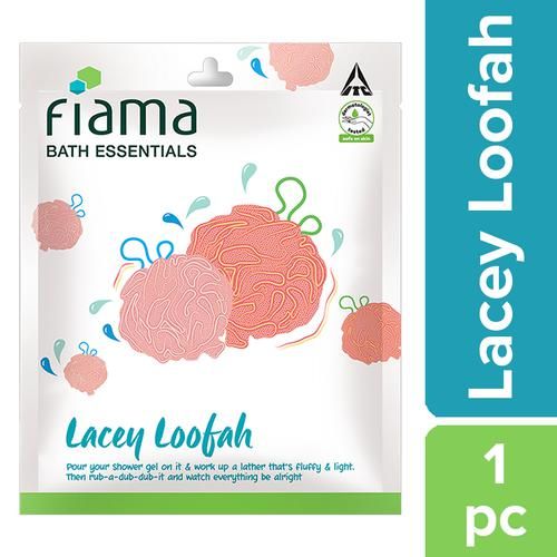 Fiama Loofah - Lacey, Bath Essentials, 1 pc  