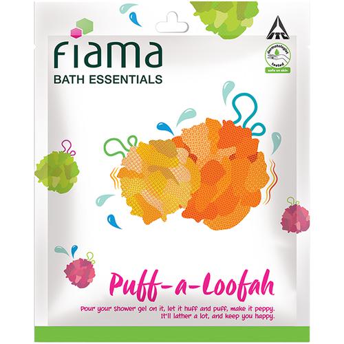 Fiama Puff-A-Loofah - Bath Essentials, 1 pc  