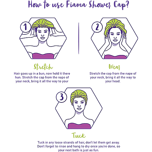 Fiama Shower Cap - Bath Essentials, 1 pc  