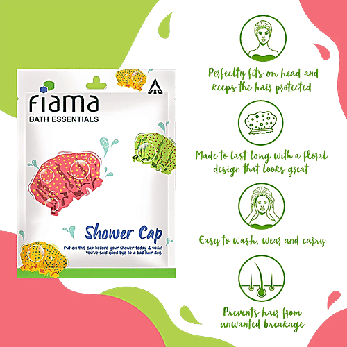 Fiama Shower Cap - Bath Essentials, 1 pc  