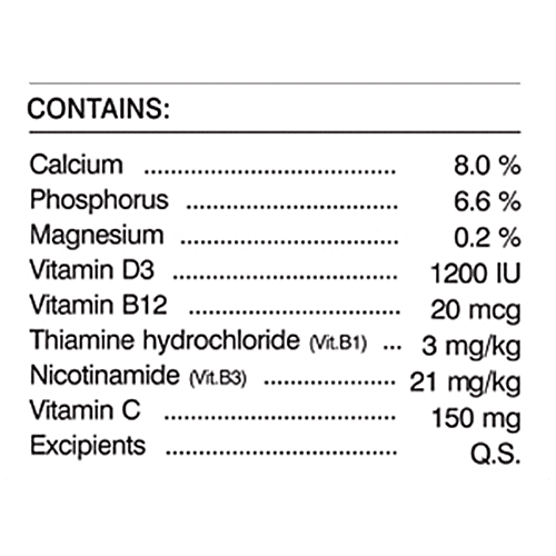 Drools Absolute Calcium Chewable Tablets - For Pets, -, 50 pcs Premium Supplement