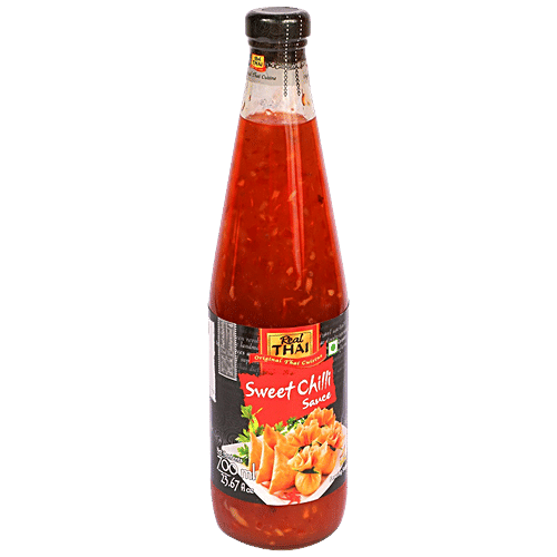 REAL THAI Sweet Chilli Sauce, 700 ml Bottle No Cholesterol, No Trans Fat