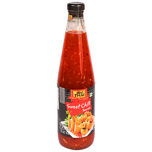 REAL THAI Sweet Chilli Sauce, 700 ml Bottle No Cholesterol, No Trans Fat