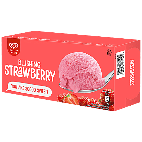 Buy Kwality Walls Frozen Dessert Strawberry Party Pack 700 Ml Online At