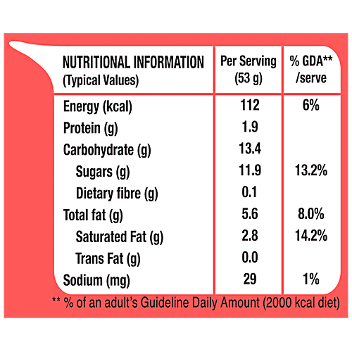 Kwality Wall's Frozen Dessert - Blushing Strawberry, 700 ml  