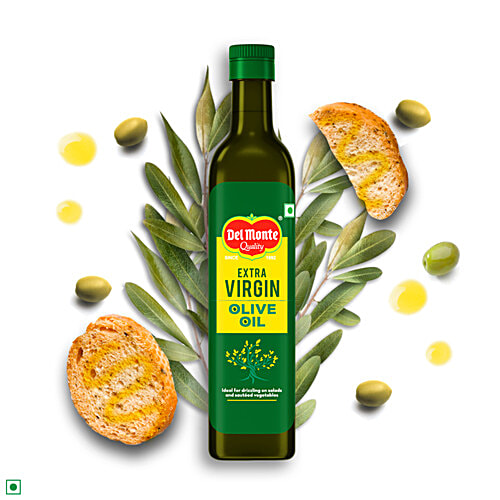 Del Monte Extra Virgin Olive Oil, 250 ml Bottle Free from Argemone oil
