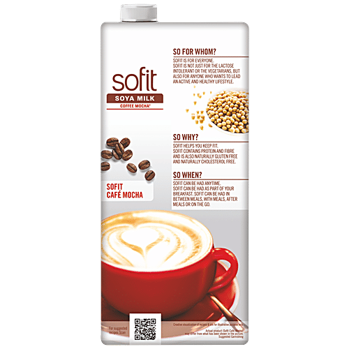 Buy Sofit Soya Milk Coffee Mocha 1 L Tetra Online At Best Price of Rs