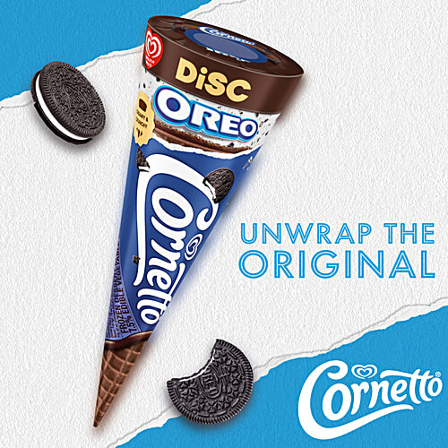 Kwality Wall's Cornetto - Oreo, 120 ml  