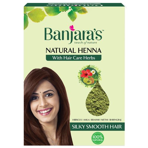 Banjara's Natural Henna Powder, 100 g  