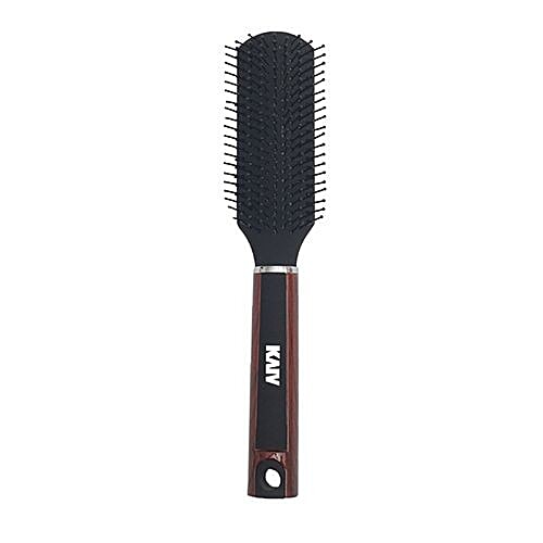 Kaiv Flat Hair Brush - FBP0203, Colour May Vary, 1 pc  