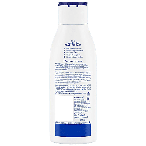 Nivea Aloe Hydration Body Lotion, 200 ml  