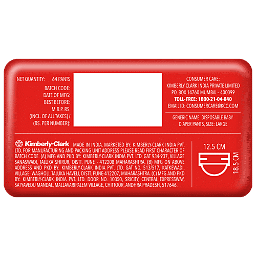 Huggies Wonder Pants - Large, 64 pcs  