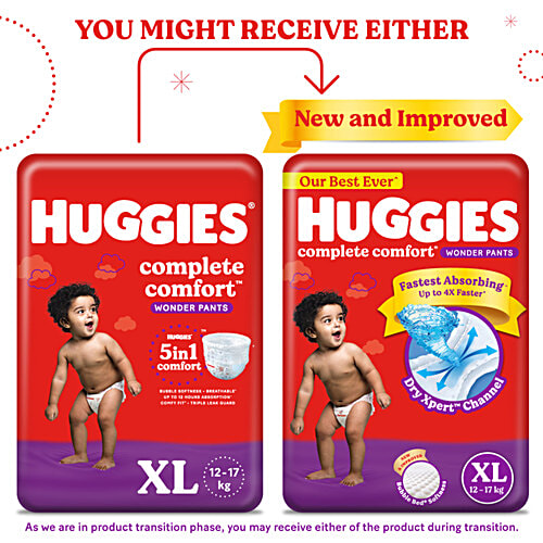 Huggies Wonder Pants - XL, 56 pcs  