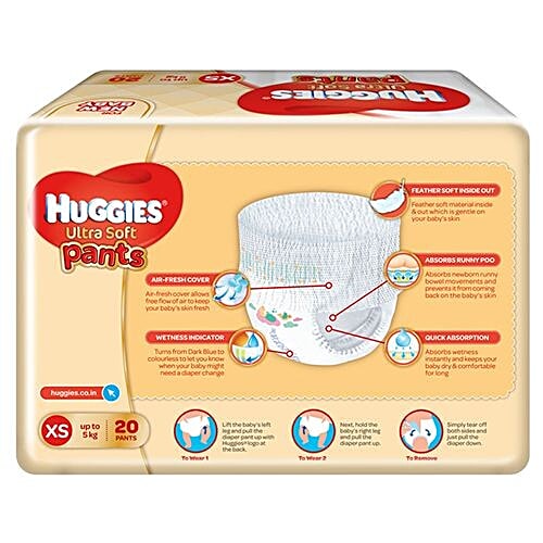 huggies pants xs