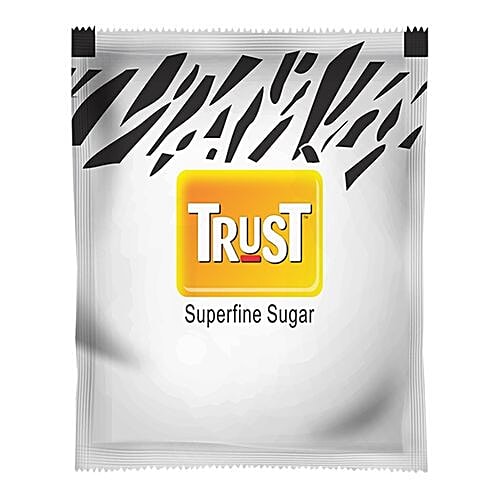 Buy Trust Superfine Sugar Sachets White, Rectangular Online at Best