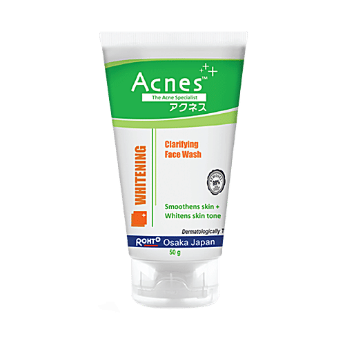 Acnes Face Wash - Whitening, Clarifying, 50 g  