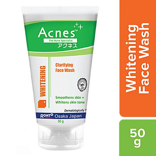 Acnes Face Wash - Whitening, Clarifying, 50 g  