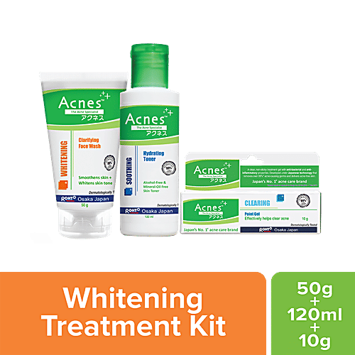 Buy Acnes Treatment Whitening Kit Introductory Clarifying 50 Gm Toner