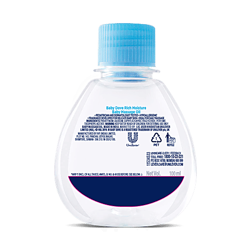 dove massage oil
