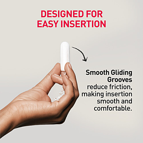 SIRONA Period Made Easy Tampons - 20 Piece | For Heavy Flow | Biodegradable Tampons | FDA Approved, 20 pcs  Prevent Staining & Odour