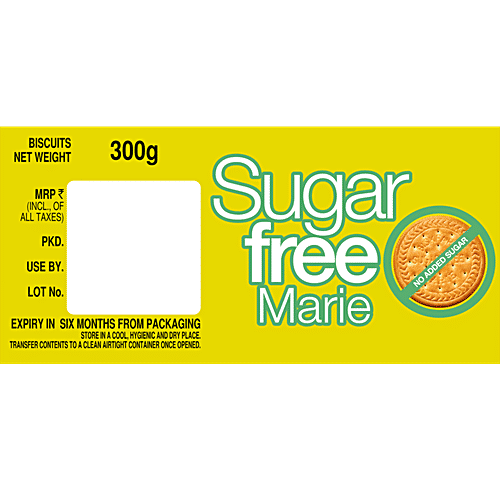 Bisk Farm Sugar Free Marie Biscuits, 300 g  