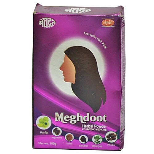 Khadi Meghdooth Hair Powder - Herbal, Ayurvedic Hair Pack, 100 g  