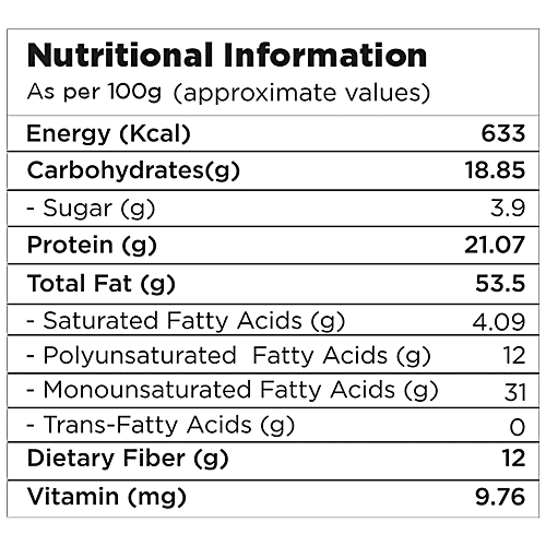 Nutty Gritties Premium Jumbo California Almonds, 500 g  