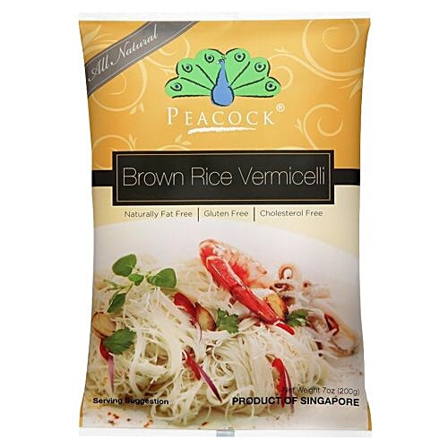 Peacock  Vermicelli - Brown Rice, 200 g  