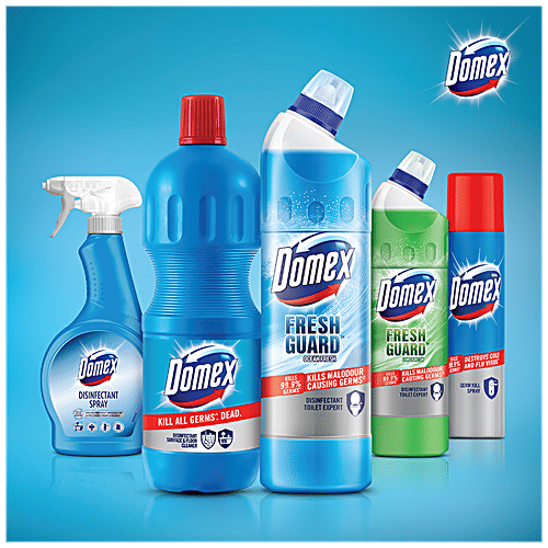 Domex Fresh Guard Ocean Fresh Disinfectant Toilet Cleaner, 750 ml  