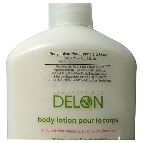 delon body lotion
