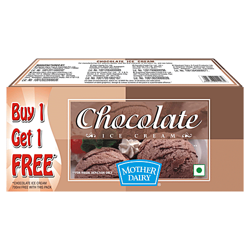 Buy Mother Dairy Ice Cream Chocolate 700 Ml Online At Best Price of Rs