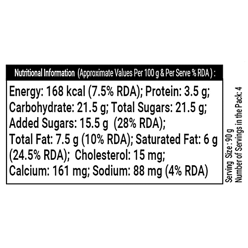 Mother Dairy Vanilla & Strawberry Ice Cream - Two In One, 700 ml Buy 1 Get 1 Free 