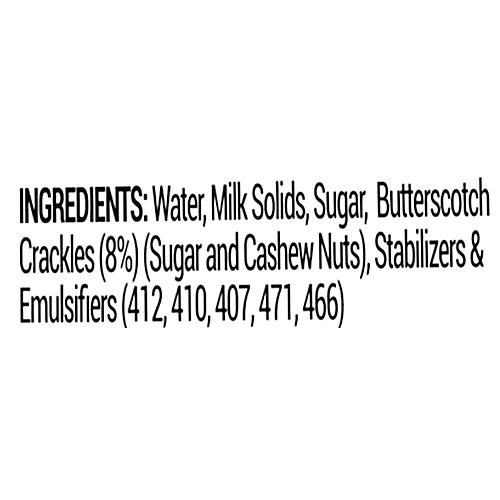 Mother Dairy Vanilla + Butterscotch Ice Cream, 700 ml Buy 1 Get 1 Free 