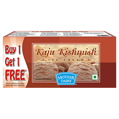 Buy Mother Dairy Ice Cream Kaju Kishmish 700 Ml Online At Best Price of