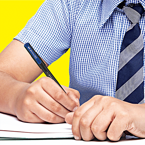 Classmate Gel Pen - Blue, Octane, Blister Pack, 5 pcs  