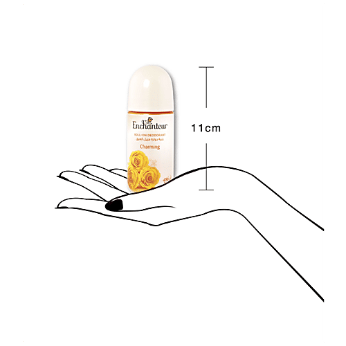 Enchanteur Charming Roll-On Deodorant For Women, 50 ml  