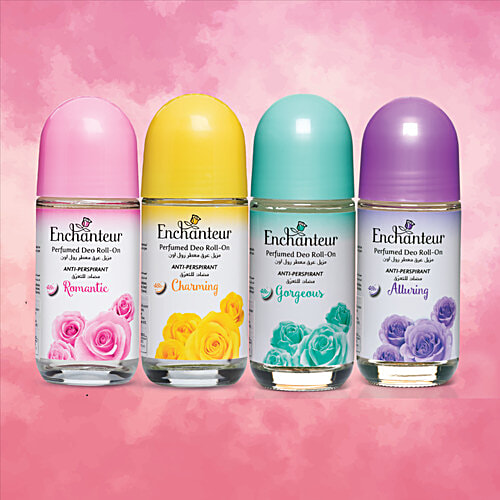 Enchanteur Romantic Anti-Perspirant Deodorant Roll-On For Women, 50 ml  