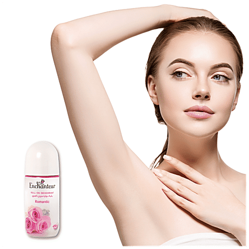Enchanteur Romantic Anti-Perspirant Deodorant Roll-On For Women, 50 ml  