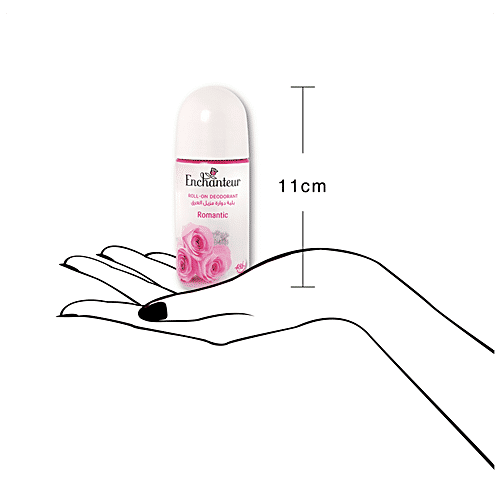 Enchanteur Romantic Anti-Perspirant Deodorant Roll-On For Women, 50 ml  