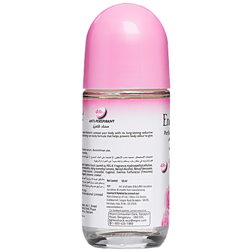 Enchanteur Romantic Anti-Perspirant Deodorant Roll-On For Women, 50 ml  