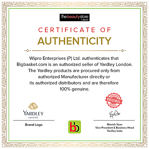 Yardley London Original Eau De Toilette - For Men, 50 ml  