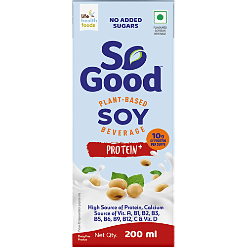 Buy So Good Soy Milk Protein Creamy Original 200 Ml Online At Best Price of Rs 30 bigbasket