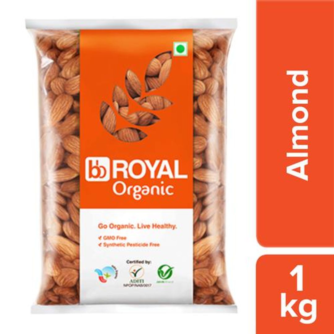 BB Royal Organic - Almond/Badam, 1 kg 