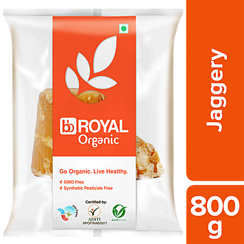 bb Royal Organic - Jaggery/Gur, 800 g  