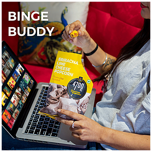 4700BC Gourmet Popcorn - Sriracha Lime Cheese, 35 g  Non-GMO, Gluten Free