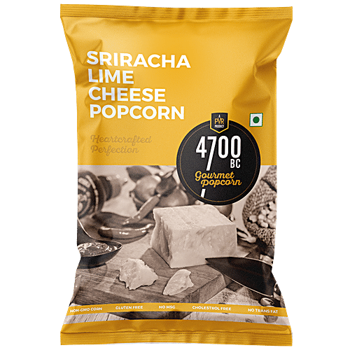 4700BC Gourmet Popcorn - Sriracha Lime Cheese, 35 g  Non-GMO, Gluten Free