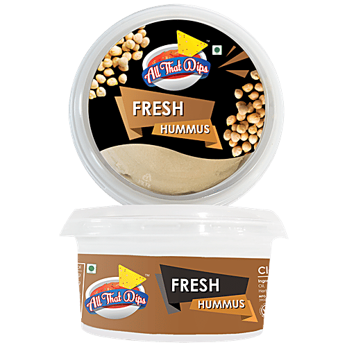 All That Dips All Natural Hummus - Fresh Hummus, 150 g  