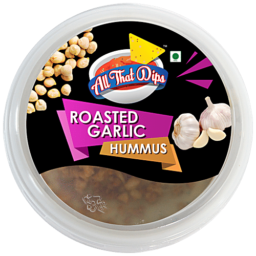 All That Dips All Natural Hummus - Roasted Garlic, 150 g  