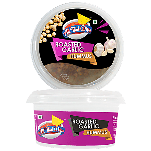 All That Dips All Natural Hummus - Roasted Garlic, 150 g  