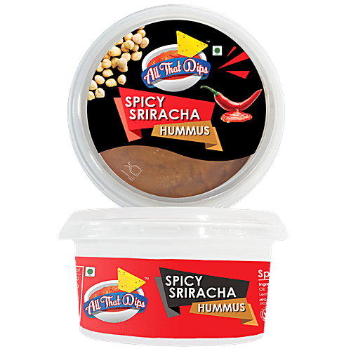All That Dips All Natural Hummus - Spicy Sriracha, 150 g  